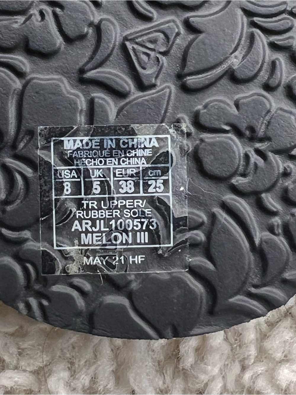WOMENS SIZE 8 ROXY FLIP FLOP NWOT - Picture 5 of 6